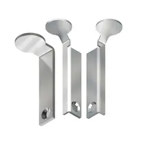 Mounting accessories: Mounting bracket for fixing the adhesive base for flush and rebated doors