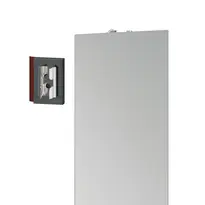 Cover profile FSA 8900 [AG1], for glass doors