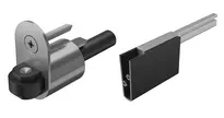 Planet pivot module «rebated», stainless steel