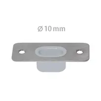 Planet BM Ø10 mm floor strike narrow