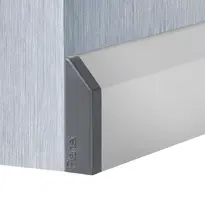 Planet KG-S narrow, laterally pasted on metal door
