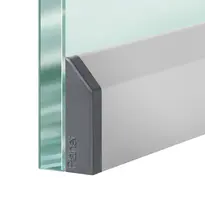 Planet KG-SM-Set narrow, laterally pasted on glass door