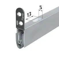 Planet KT with Planet drill hole 5 x 13 mm for flush bolt