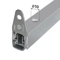 Planet hole Ø10 mm for 20 mm profiles (specify backset)