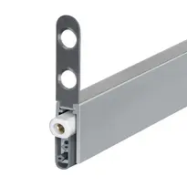 Planet TW with mounting brackets for wooden doors, release side