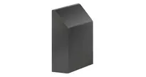 Auflaufkulisse zu Planet KG-A/-S schmal, schwarz