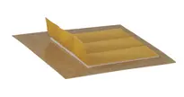 Installation aid, adhesive pads