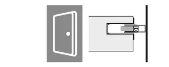 Absenkdichtung Einbau vertikal 900916