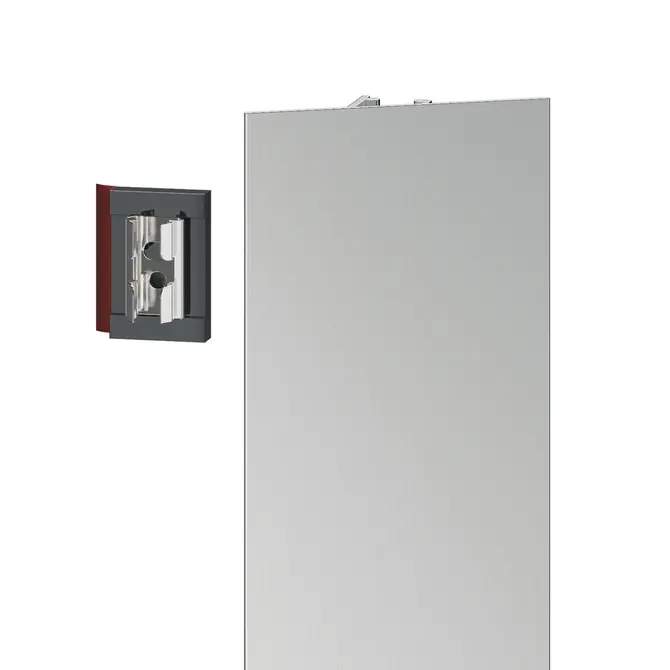 Cover profile FSA 8900 [AG1], for glass doors
