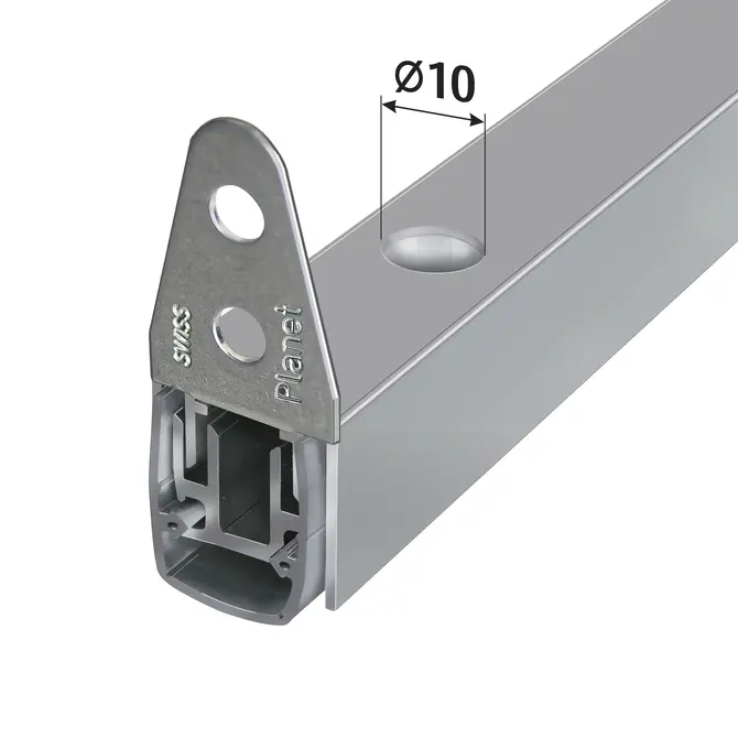 Planet MF with Planet drill hole 10 mm for rods